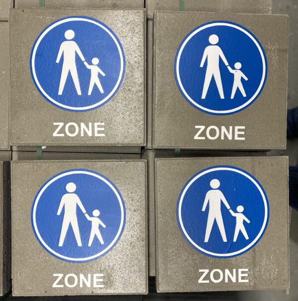 Symbooltegel | Voetpad zone - Afbeelding 3
