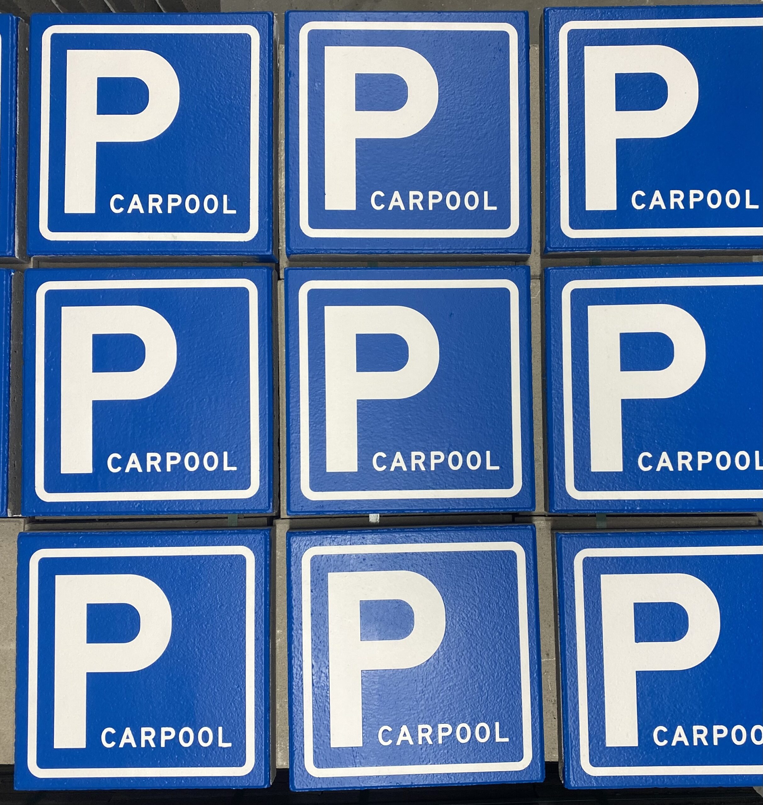 Symbooltegel | Carpool parkeerplaats - Afbeelding 3