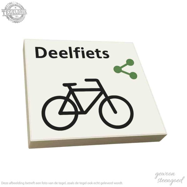 Symbooltegel | Deelfiets