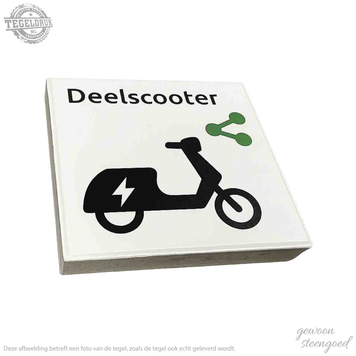 Symbooltegel | Deelscooter