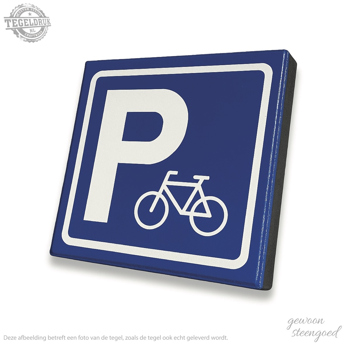 Symbooltegel | Parkeren fiets