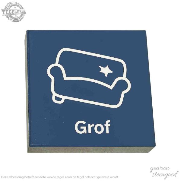 Symbooltegel | Grofvuil plaatsen