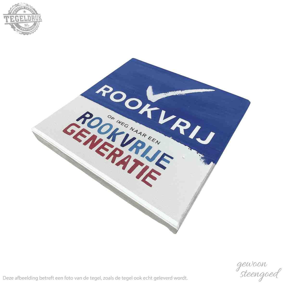 Symbooltegel | Rookvrije Generatie