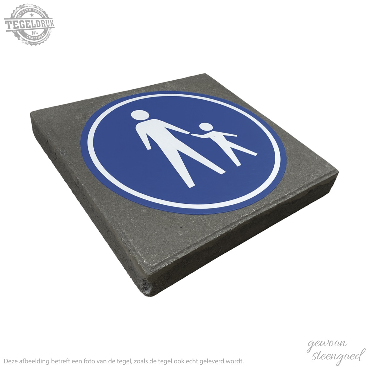 Symbooltegel | Voetpad - Afbeelding 2