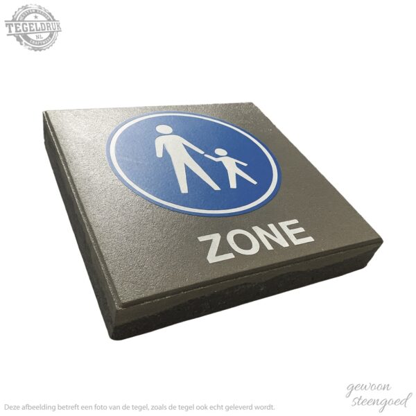 Symbooltegel | Voetpad zone - Afbeelding 2