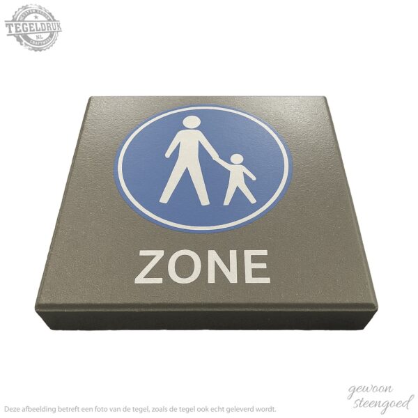 Symbooltegel | Voetpad zone