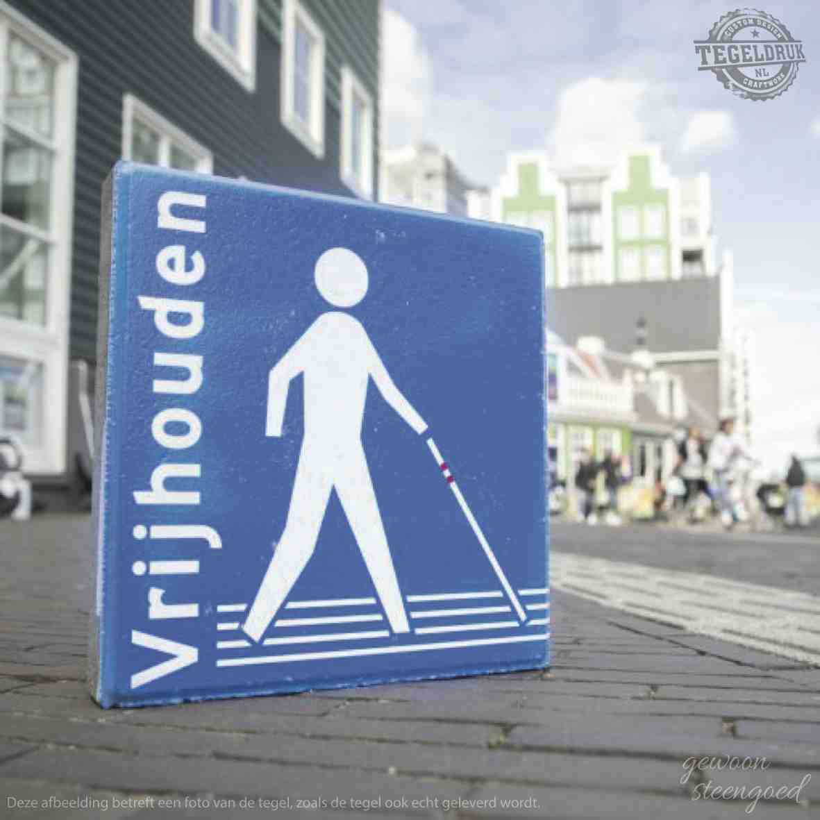 Symbooltegel | Houd de lijn vrij! - Afbeelding 2